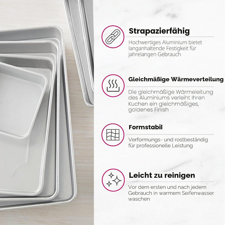 Wilton Performance Backformen Quadrat, 30,5 cm (12 Zoll) 12 silber 12 Quadrat, 30,5 cm (12 Zoll) Pfa