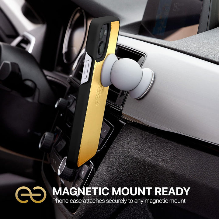 Dreem Fibonacci iPhone 13 Brieftaschen-Etui / 2-in-1 stossfestes Etui und abnehmbares Folio aus vega