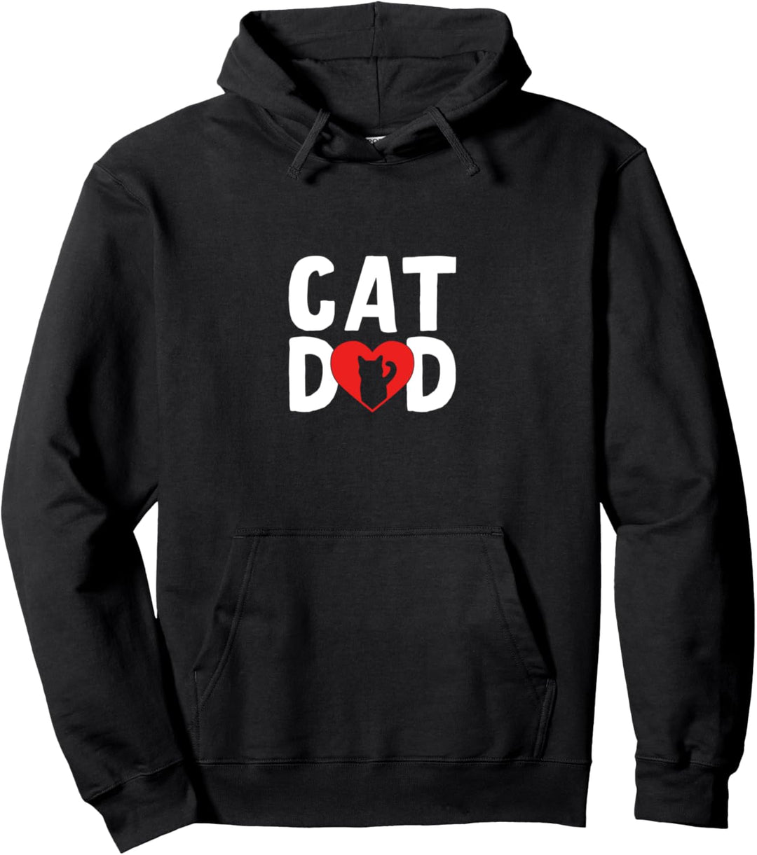 Cat Dad Katzenpapa Pullover Hoodie