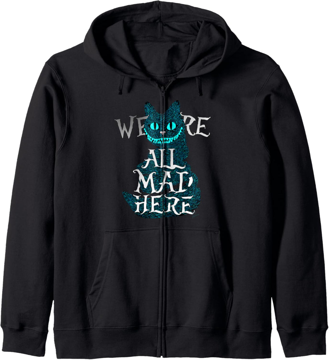We are all mad here- lustiges Katzen - Grinsekatze Kapuzenjacke