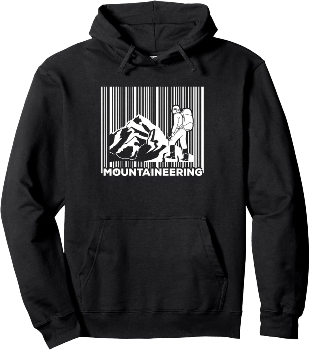 Bergsteiger Alpinist Berge Klettern - Wandern Bergsteigen Pullover Hoodie