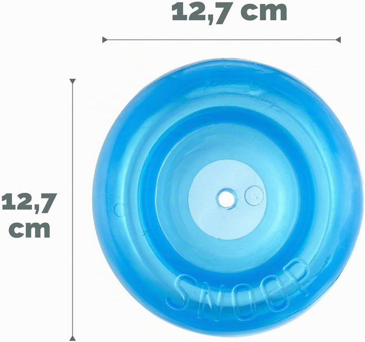Planet Dog Orbee-Tuff Snoop - Interaktives Spielzeug für Hunde - Snackball - Blau - Gross Large Snoo