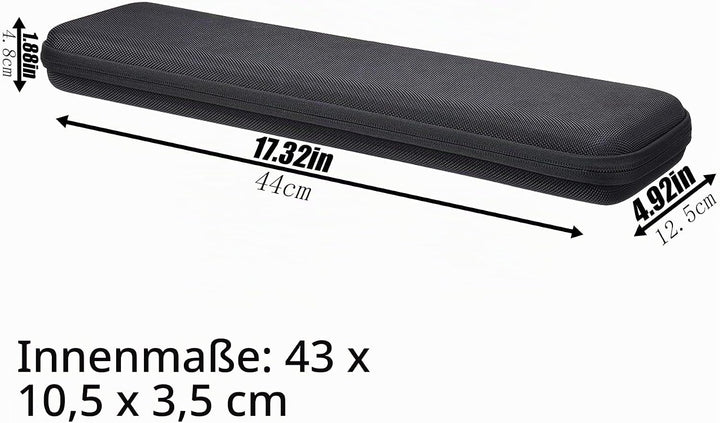 Khanka Hart Tasche Schutzhülle für M-Audio Keystation Mini 32 MK3/Mk2 II Kompakter 32 Tasten USB MID