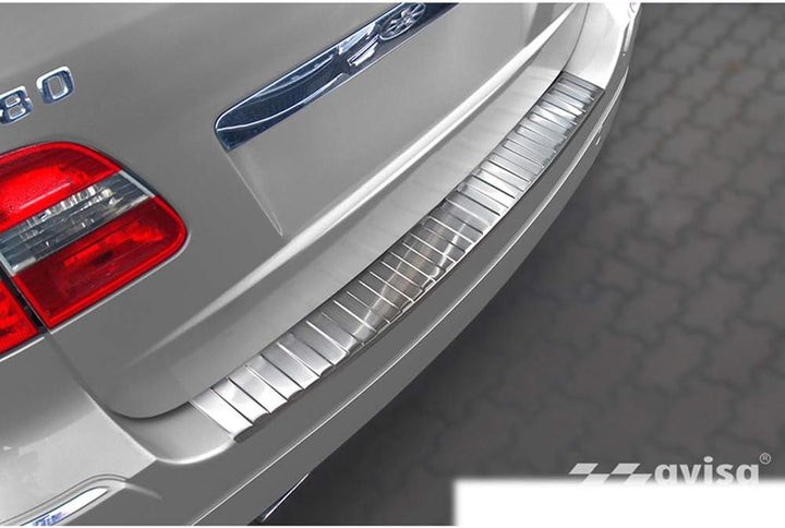 Avisa Edelstahl Heckstossstangenschutz kompatibel mit Mercedes B-Klasse W245 2005-2008 'Ribs'