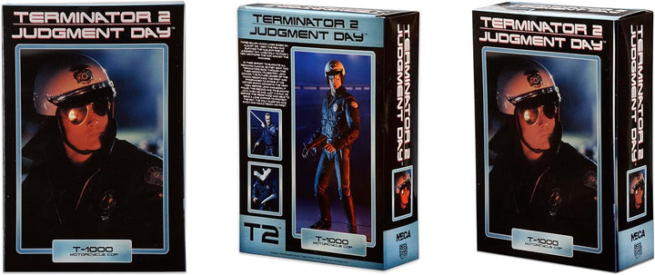 Terminator 2 51914 Ultimate T-1000 Motorrad Cop Figur, 17,8 cm, 18 cm