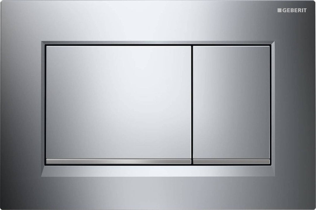 Geberit Sigma 30 Betätigungsplatte, 1 Stück, hochglanz-verchromt / chrome, 115.883.KH.1, Grau
