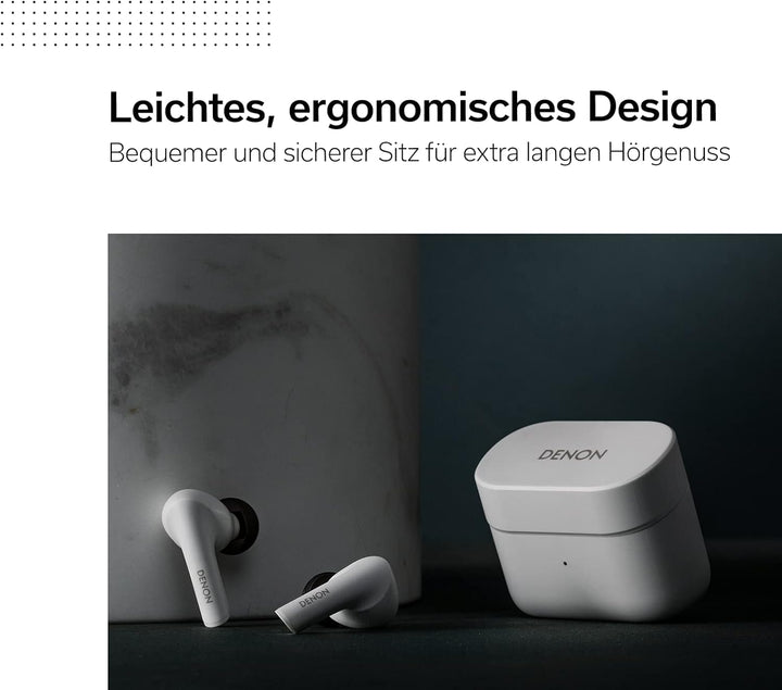 Denon In-Ear Kopfhörer, Schwarz, Normal schwarz ohne Noise Cancelling, schwarz ohne Noise Cancelling
