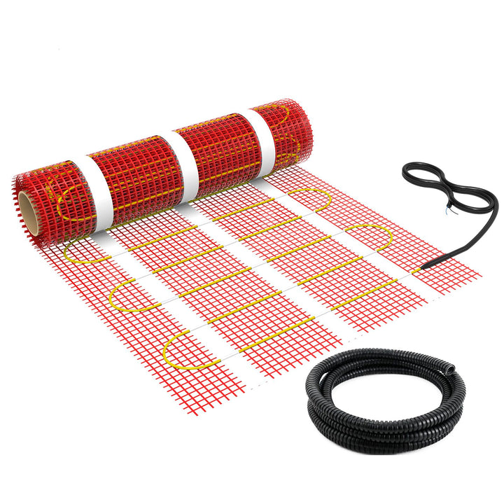 HEATIT 1 ㎡ Fussbodenheizungsmatte Elektrisch strahlendes selbstklebendes Fussbodenheizungssystem 150