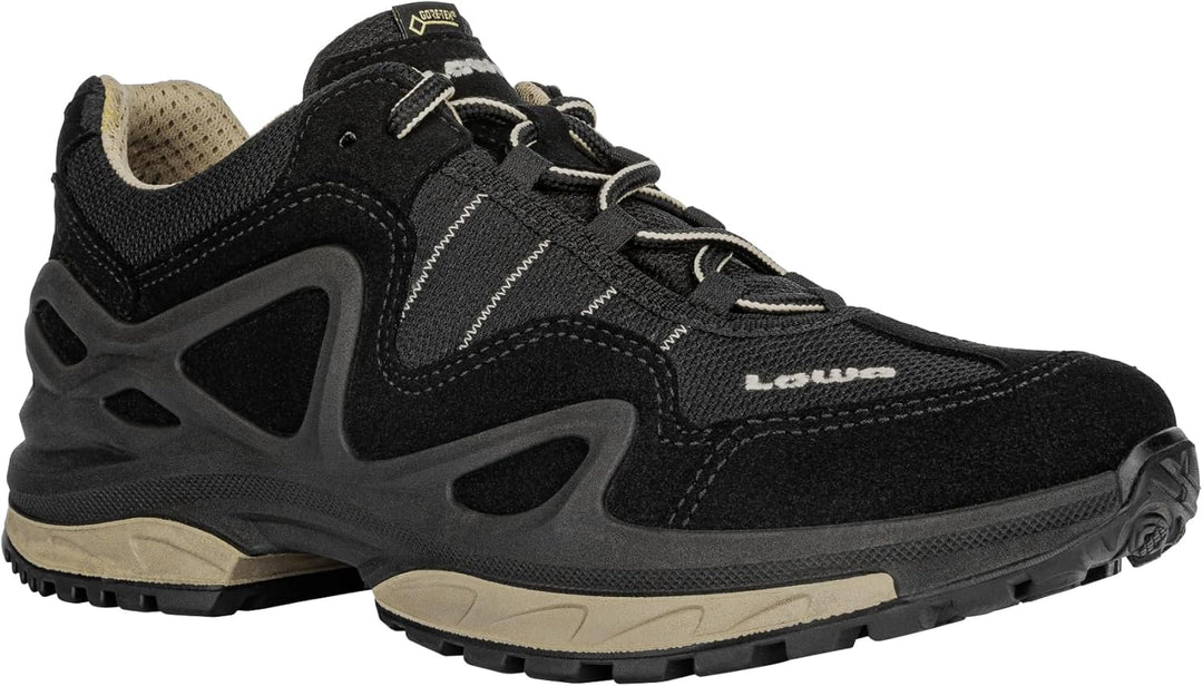 LOWA Halbschuh GORGON GTX [2024] 37 EU Schwarz Champag, 37 EU Schwarz Champag