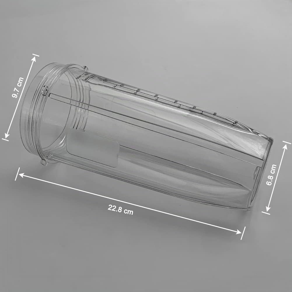 950ml Cup Becher Ersatzteile kompatibel mit Ninja Auto iQ Küchenmaschine CB350EU BN800EU BN750EU BN4