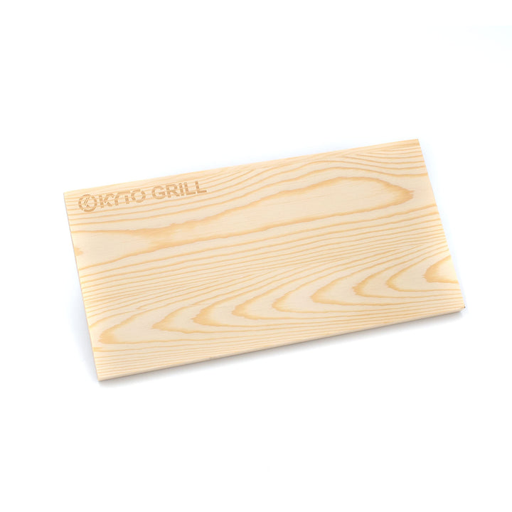 Kyto Zedernholz Räucher Grillplatte 30x15x1cm Grillbrett Lachs Grillplanken zum Räuchern Fisch Fleis