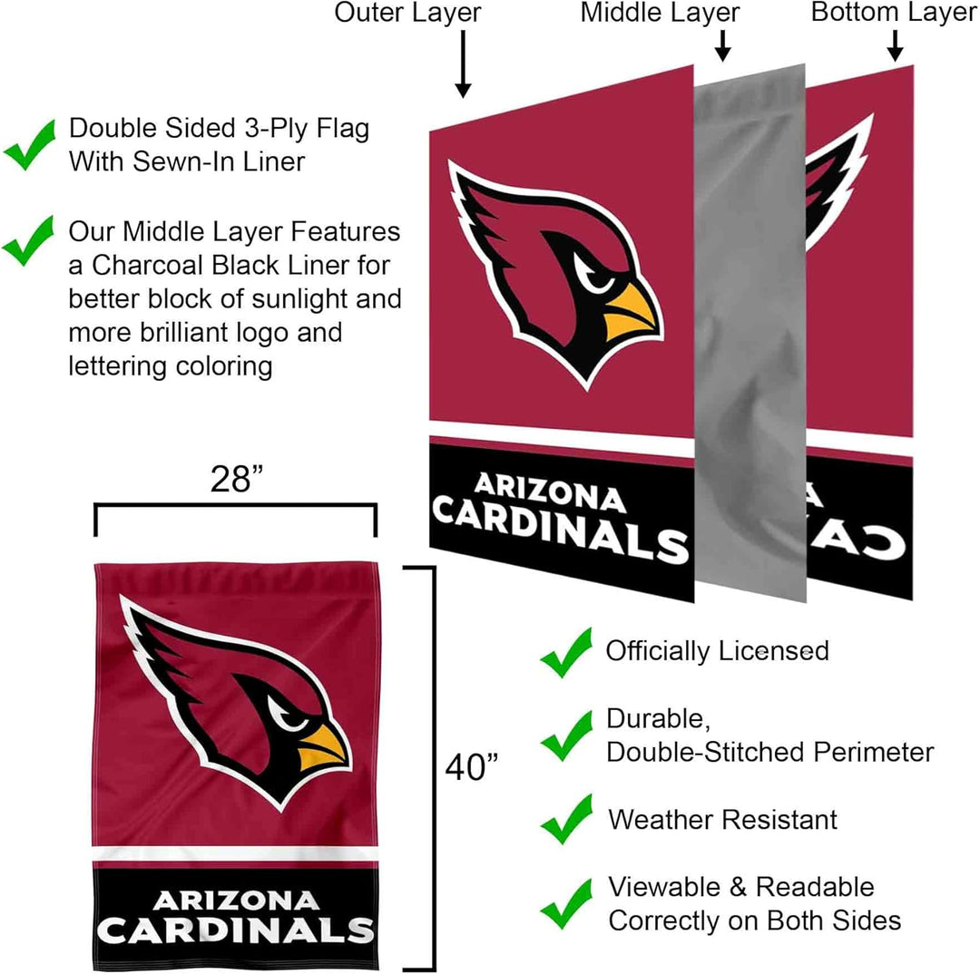 Arizona Cardinals Zwei-seitige House Flagge