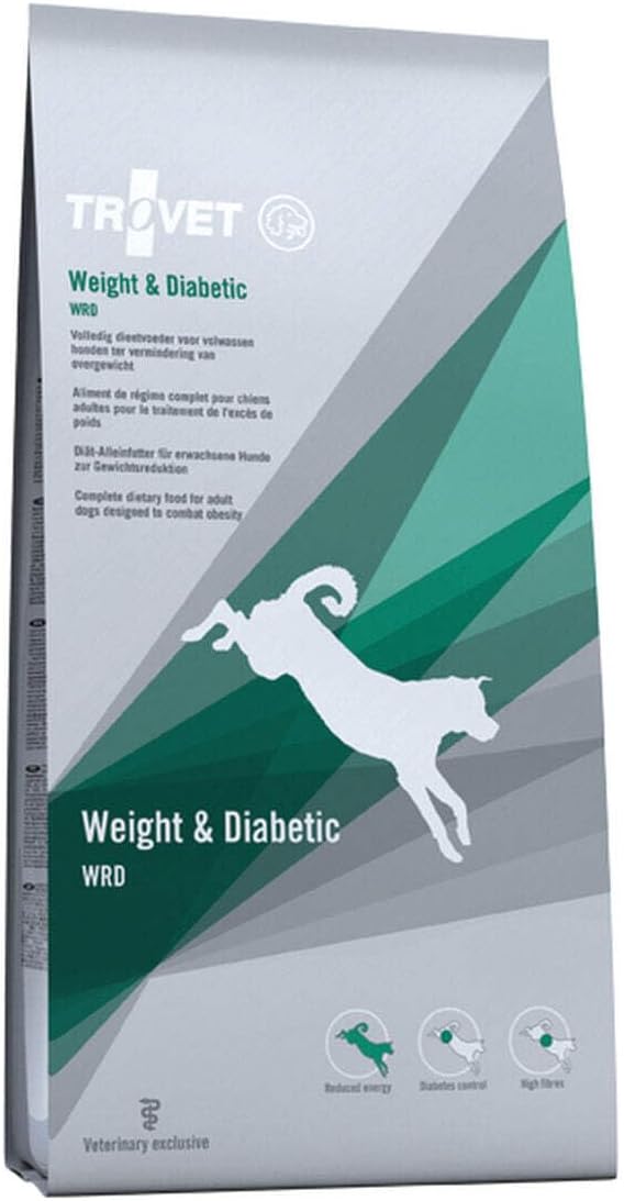 12,5kg Trovet WRD Weigt & Diabetic Diätfutter Hundefutter