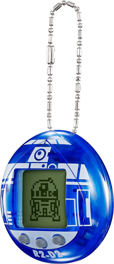 Bandai - Tamagotchi - Original-Tamagotchi - Star Wars - R2-D2 in blau - Virtuelles elektronisches Ha