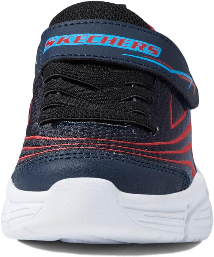 Skechers Jungen 403852l BgrdSneaker 27 EU Marineblau Multi Textile Multi Trim, 27 EU Marineblau Mult