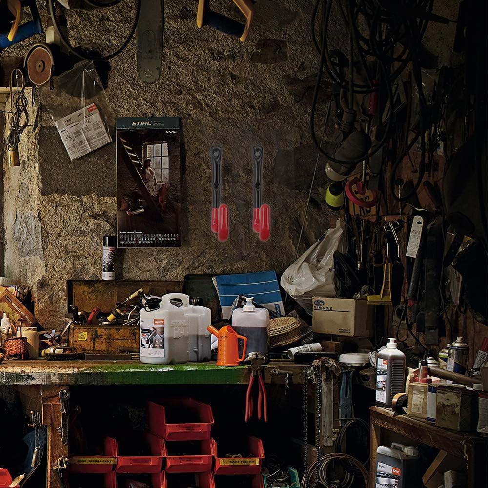 Wandhaken, 20 * 18.5cm Garage Wandhaken Leiterhaken In der Vertikalen beruhigt für die Wandmontage L