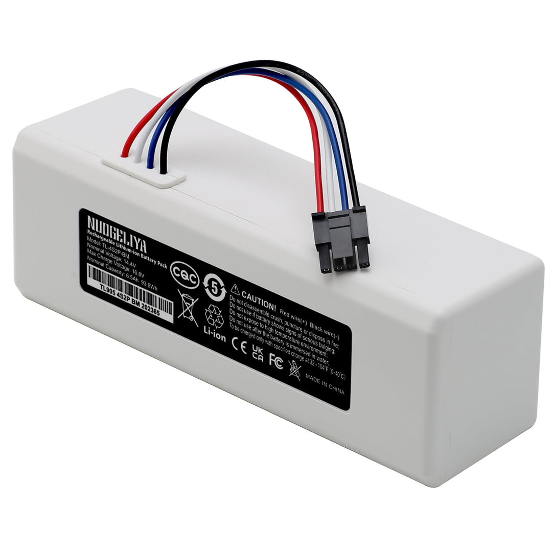 Für Xiaomi Mijia 1C Stytj01zhm Roboterstaubsauger 14.4V 6500mAh Li-ion Ersatzakku