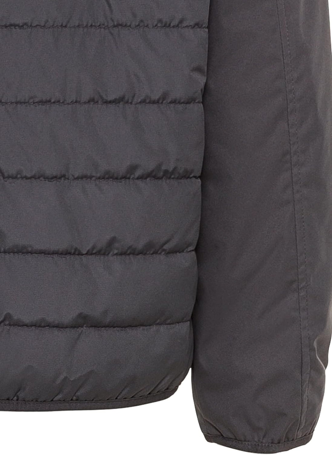 camel active Herren Hybrid-Blouson mit Kapuze 66 Grau, 66 Grau