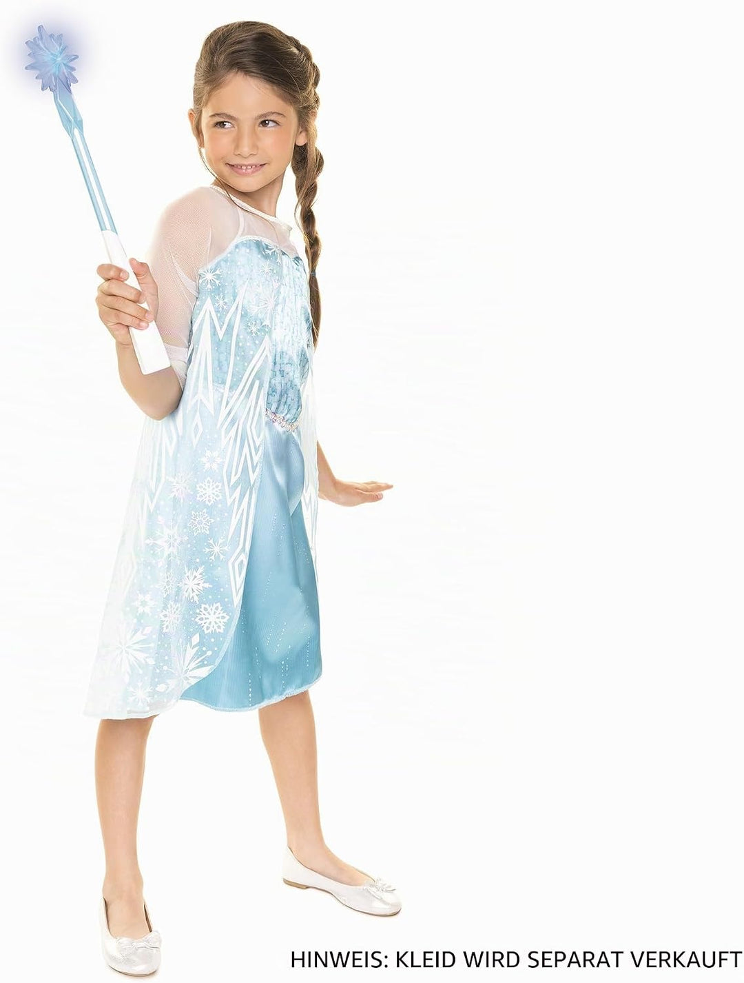 Disney Frozen ELSA Eiskristall-Zauberstab Spielzeug, offiziell lizenziert von Jakks Pacific, Entfess