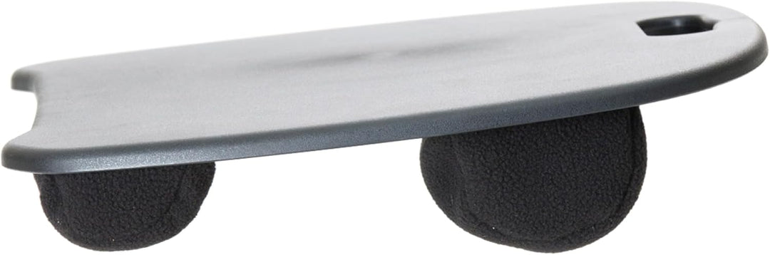 Mind Reader Tragbarer Laptop-Schreibtisch mit Griff, integriertes Kissen für Komfort, Schwarz, 12.5