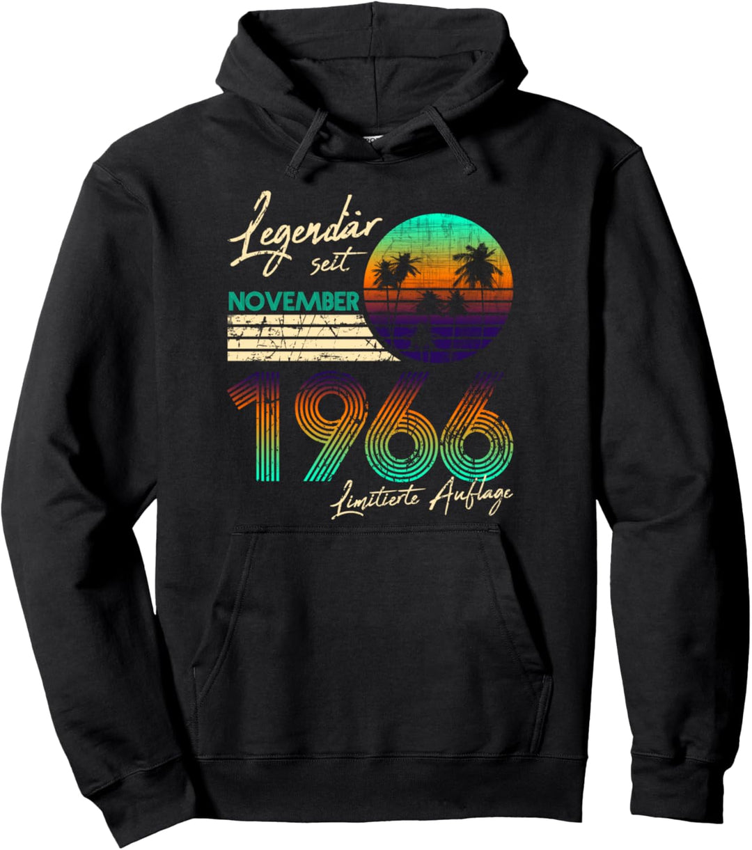 Geburtstag Geschenk Legendär Seit November 1966 Pullover Hoodie
