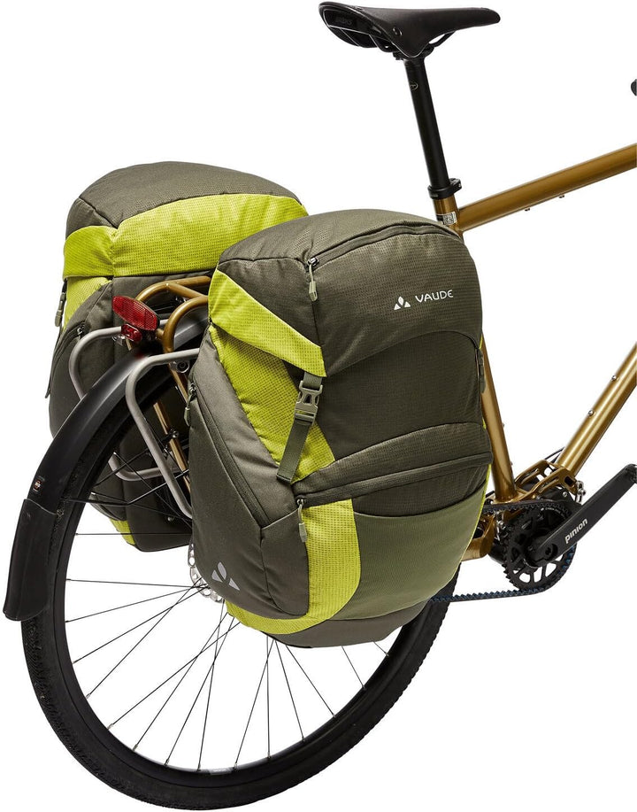 Vaude OnTour Back Hinterradtaschen, Einheitsgrösse Einheitsgrösse Khaki, Einheitsgrösse Khaki
