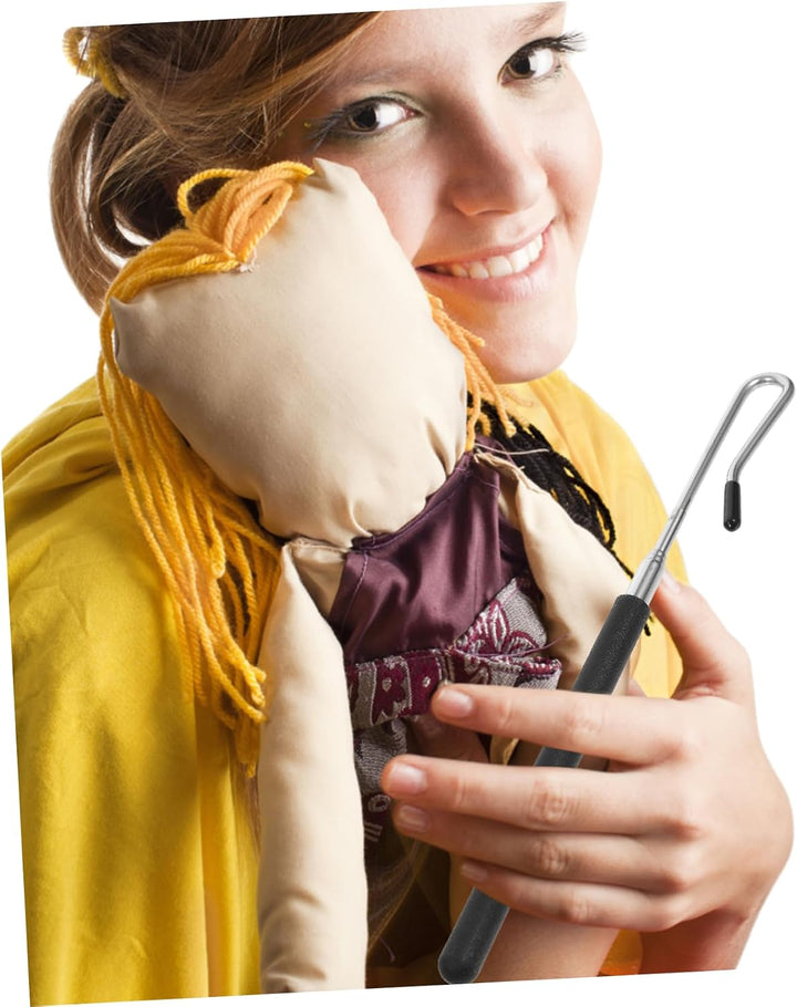 BESPORTBLE Sml Puppet Puppengriffe aus Kunststoff Leichte Schwarze Steuerstange für Armbewegung der