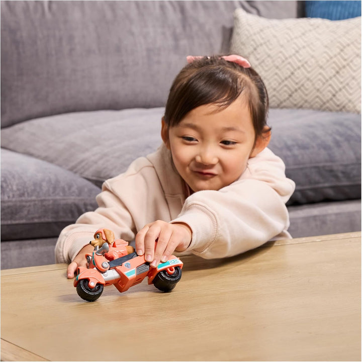 PAW PATROL - Liberty’s Rettungs-Motorrad mit Spielfigur (Basis Fahrzeug), authentische Details, Spie