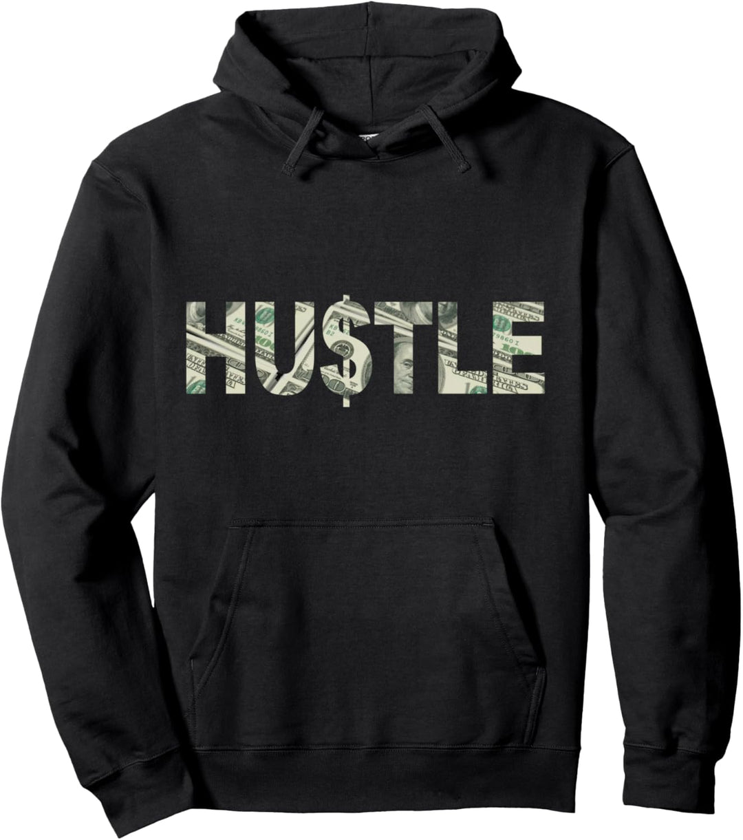 Hustle 100 Dollar - USD Money Maker - Business Pullover Hoodie