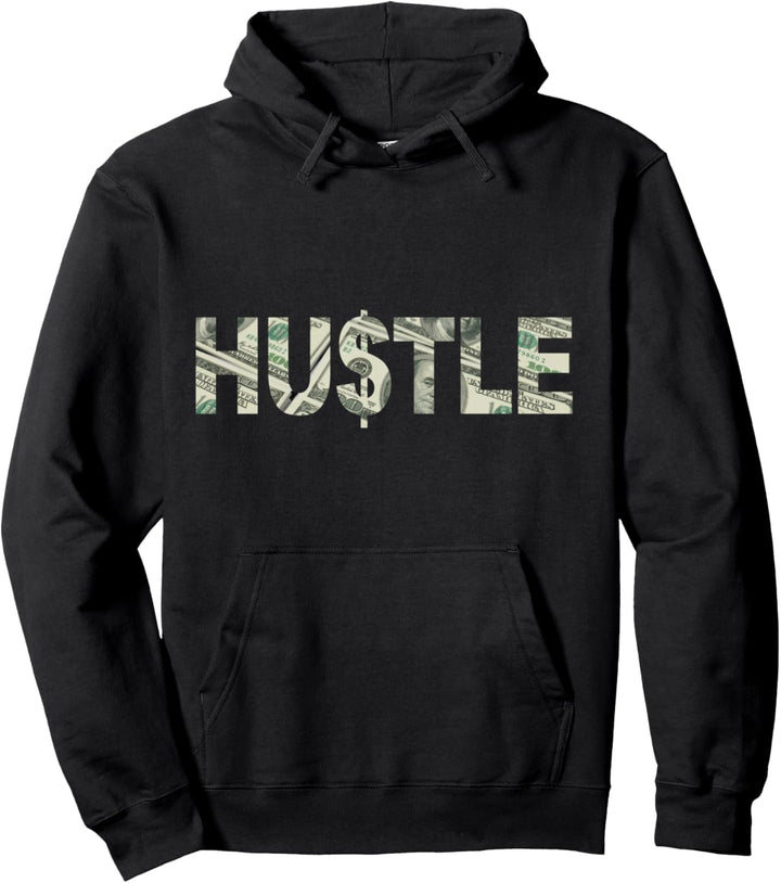 Hustle 100 Dollar - USD Money Maker - Business Pullover Hoodie