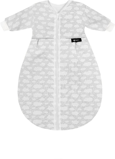Alvi Schlafsack Mäxchen Thermo mit Arm | Babyschlafsack | Alvi Aussensack mit Arm | Winterschlafsack