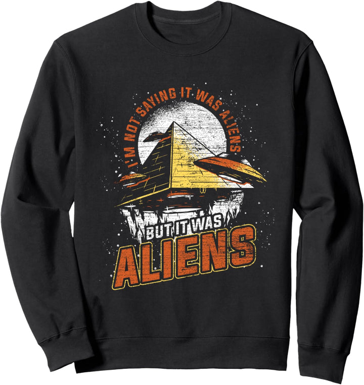 Lustiges UFO Ausseridischer Geschenk Alien Sweatshirt