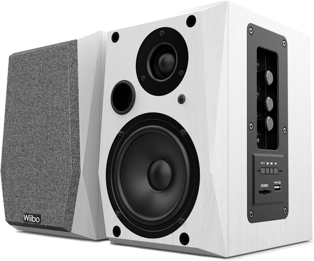 WIIBO- Neo 50 - Tragbare Bluetooth-Lautsprecher - HiFi Smart Speakers - Regallautsprecher - Leistung