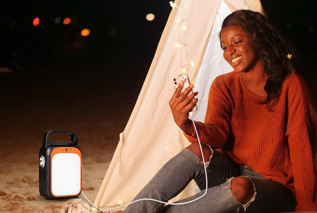 revolt Dynamo Powerbank: Kurbel-Dynamo-Powerstation mit 22,5 Ah, USB-C Power Delivery, 18 Watt (Kurb