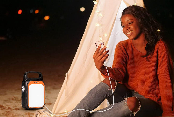 revolt Dynamo Powerbank: Kurbel-Dynamo-Powerstation mit 22,5 Ah, USB-C Power Delivery, 18 Watt (Kurb