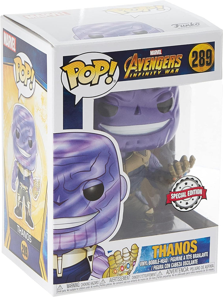 Marvel - Boxed T-Shirt POP + POP - Infinity War Thanos (S)