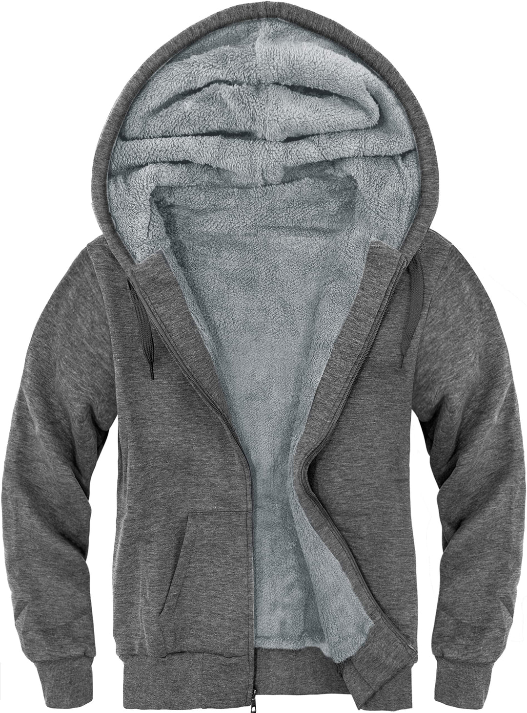 igeekwell Sweatjacke Herren mit Kapuze Winter Hoodie Dick Fleecejacke Herren Gefütterte Fleece Kapuz