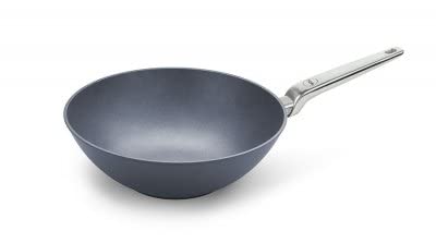 Woll, Diamond Lite Pro Guss-Wok 30 cm, 10 cm hoch, nicht für Induktion