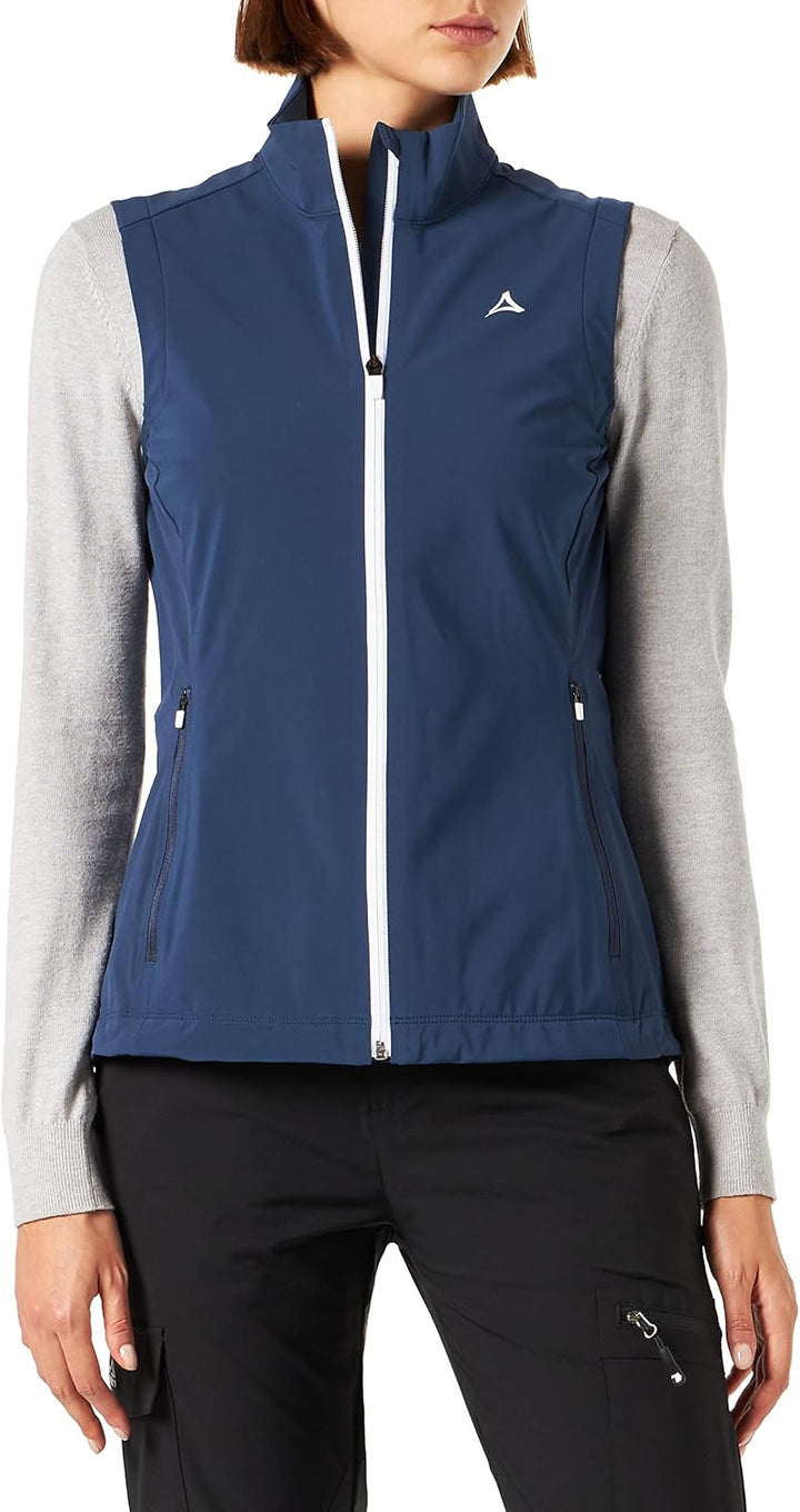 Schöffel Damen Avdalen Softshellweste 36 Dress Blues, 36 Dress Blues