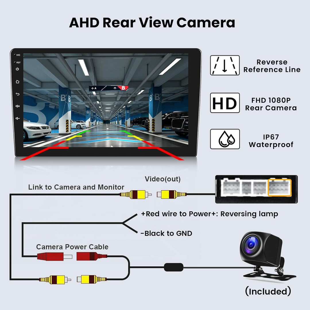 [2+64GB] Android 13 Autoradio, Wireless CarPlay Android Auto, für Renault Megane 3 2009-2014 Radio,