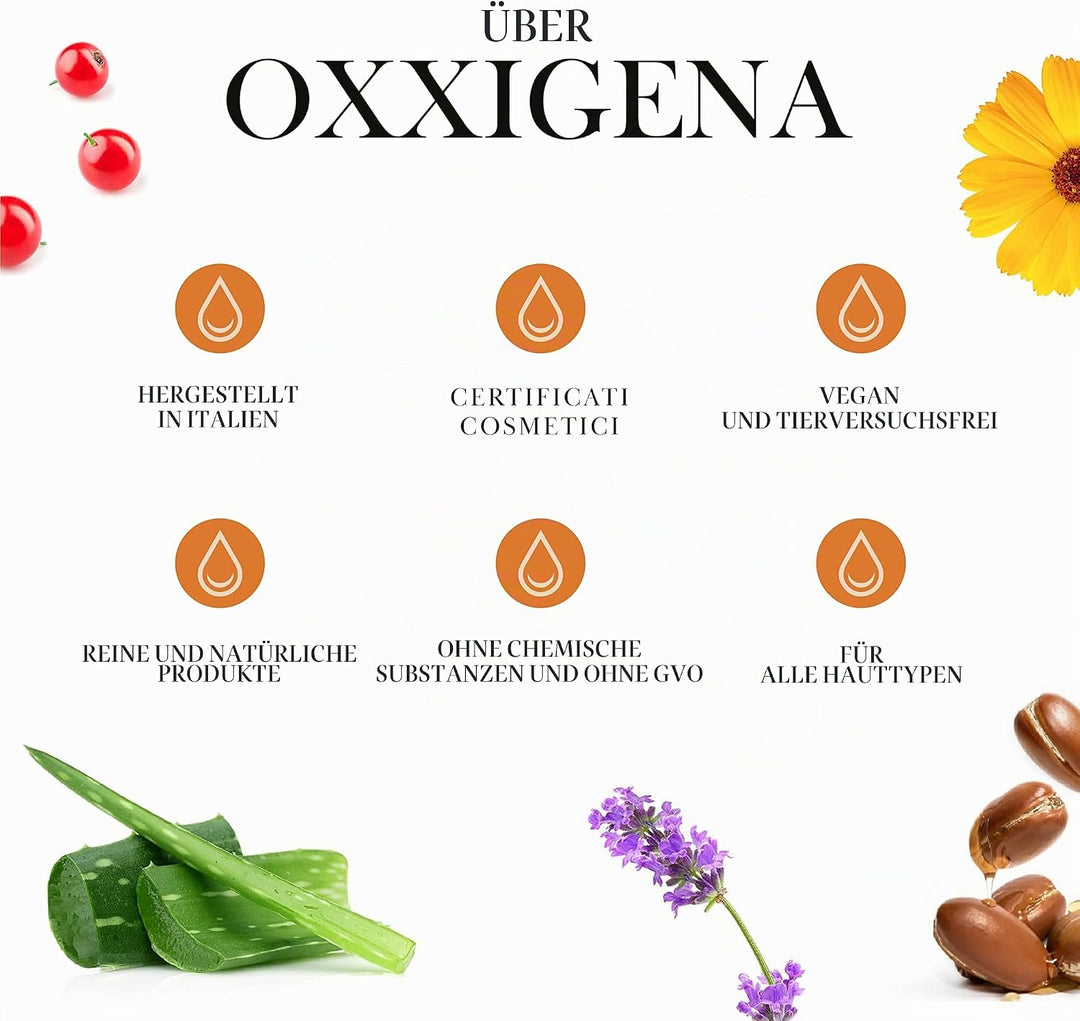 Oxxigena - Neutrales Basis-Kit von 1L, mit reinem flüssigen pflanzlichen Glyzerin ≥ 99,5% (500 ml) +