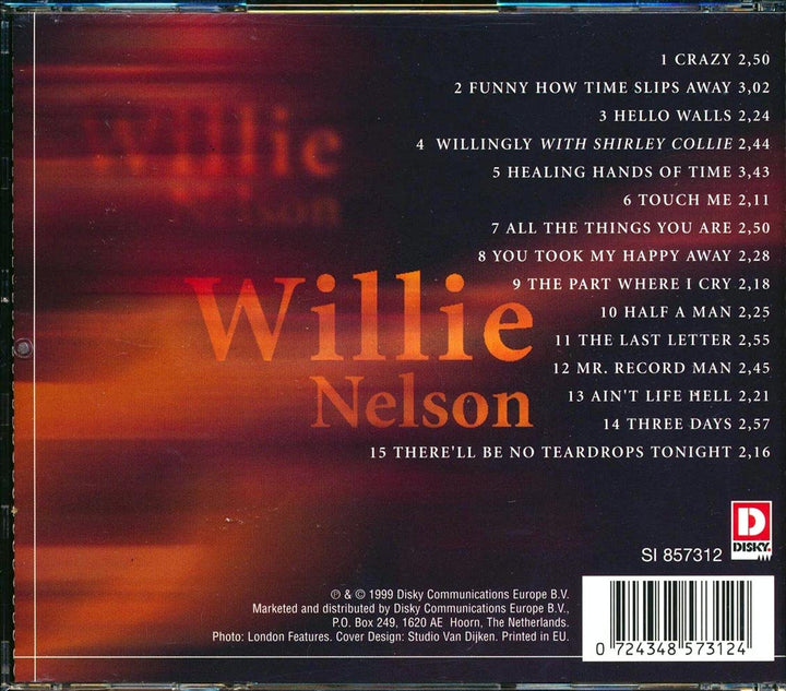 Willie Nelson-Country Legends, Audio-CD