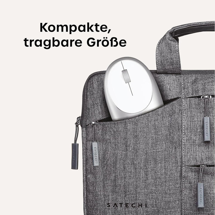SATECHI M1 Kabellose Bluetooth Computermaus, USB-C wiederaufladbarer Akku, kompakt und tragbar für M
