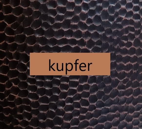 Ascheeimer 14oder25l,alteisen oder kupferfarben gehämmert 14l kupfer-gehämmert, 14l kupfer-gehämmert