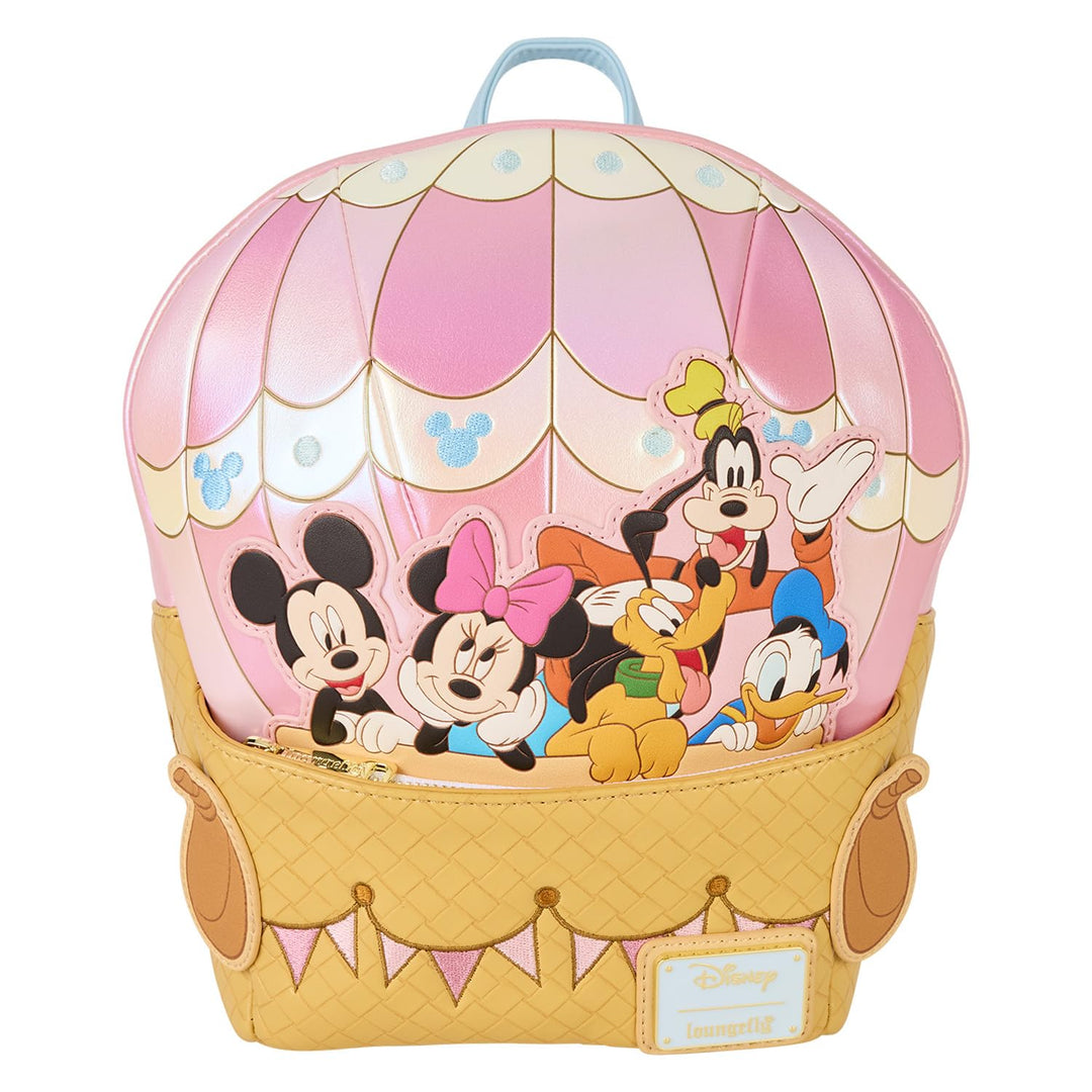 Loungefly Disney Mickey &amp; Friends Figural Heissluftballon Mini Rucksack