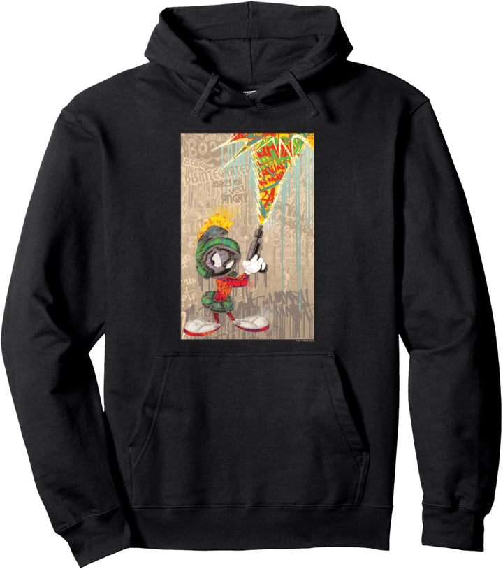 Looney Tunes Marvin Martian Disintegrated Pullover Hoodie