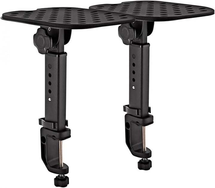 Studio Monitor Desktop Speaker Stands Height Adjustable with Clamp