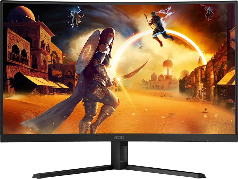 AOC Gaming CQ32G4VE - 32 Zoll QHD Curved Monitor, 180 Hertz, 0.5 ms, HDR10, FreeSync Premium (2560x1