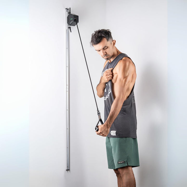 GymDock Wandhalterung – Verstellbare Profi-Wandschiene für Go-Tone Gym Machine – Flexible Höhenverst