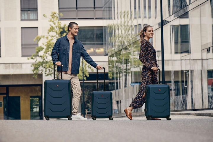 WENGER Prymo Large Hartschalenkoffer mit 4 Rollen, Trolley, Gross, 93 (107) l, Sicherheitsschloss, D
